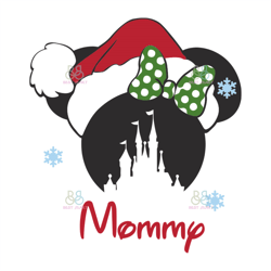 mommy mickey svg, disney svg, mommy svg, santa hat svg, minnie mouse svg, trending svg