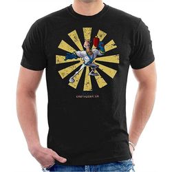 earthworm retro gaming t-shirt, men's fun comedy shirts unisex style 100 cotton adults & kids novelty shirt