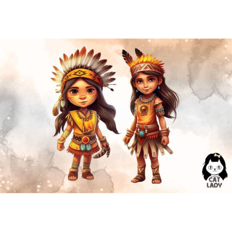 Indian-Girl-Sublimation-Clipart-Bundle-Graphics-70049202-3-580x387.jpg