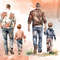 Father-And-Son-Watercolor-Clipart-Bundle-Graphics-69967924-2-580x387.jpg