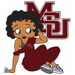 msu betty boop, sport svg, football svg, betty boop svg, sexy betty boop