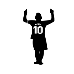 lionel messi 10 que mira bobo argentina soccer svg