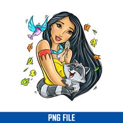 pocahontas png, pocahontas princess png, pocahontas disney princess png, disney princess png digital file