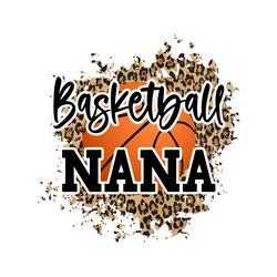 basketball nana cheetah leopard basketball mom svg cutting files