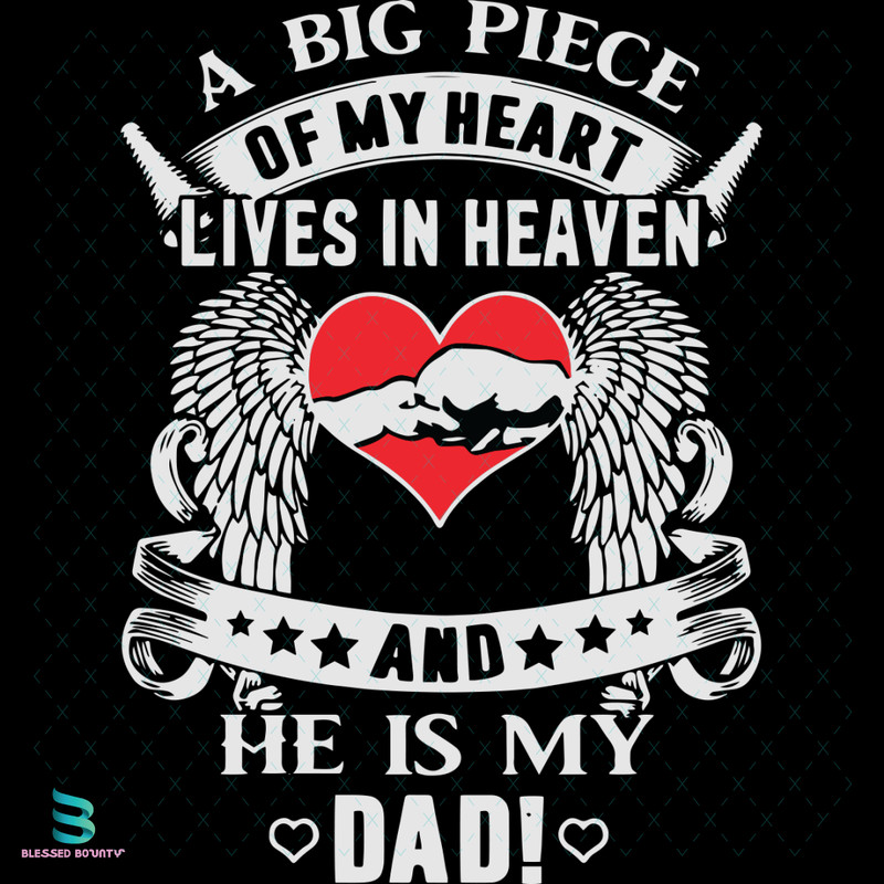 A-Big-Piece-Of-My-Heart-Lives-In-Heaven-And-He-Is-My-Dad-Trending-Svg-TD26082020.png