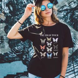 the eras tour butterfly shirt, taylor swift album shirt, ts eras tour shirt, the eras tour 2023 shirt, swiftie merch shi