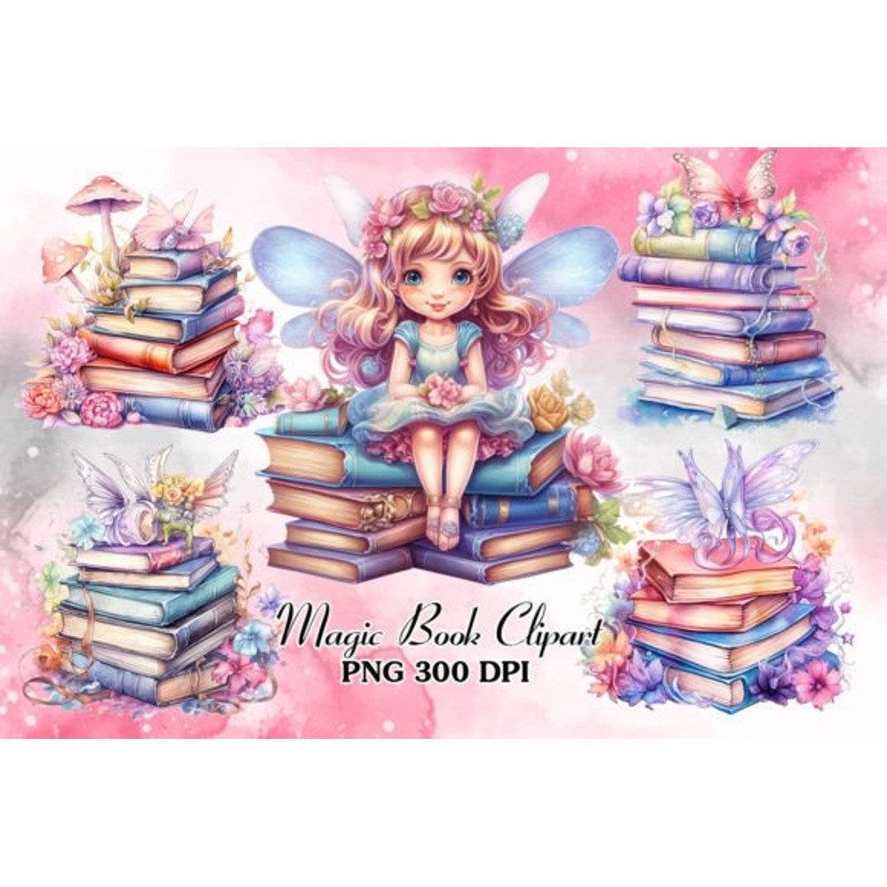 Magic-Book-Sublimation-Clipart-Bundle-Graphics-69501374-1-1-580x387.jpg