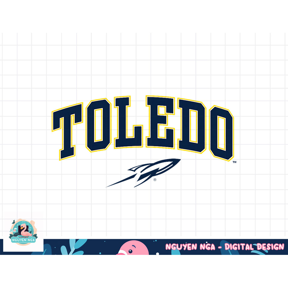 Toledo Rockets Arch Over Logo Officially Licensed  png, sublimation.jpg