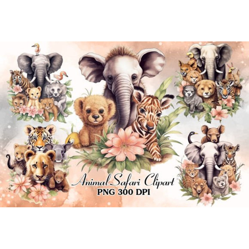 Animal-Safari-Sublimation-Clipart-Bundle-Graphics-69422721-1-1-580x387.jpg
