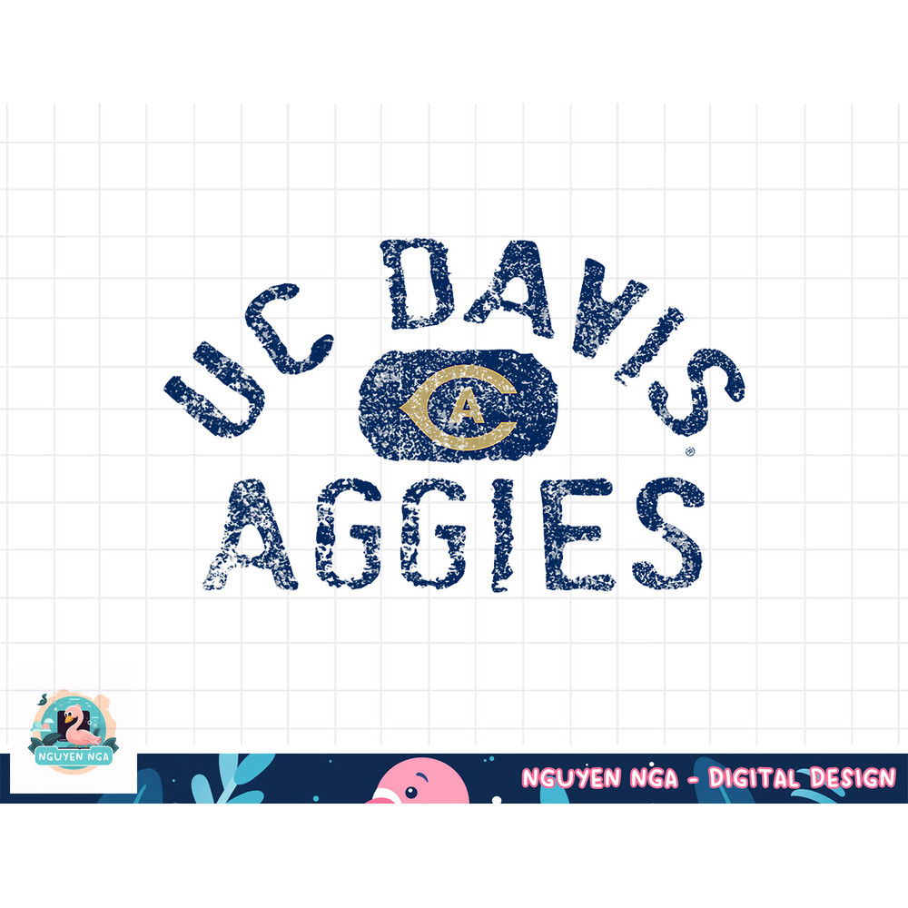 UC Davis Aggies Vintage Good Week Logo Officially Licensed png, sublimation.jpg