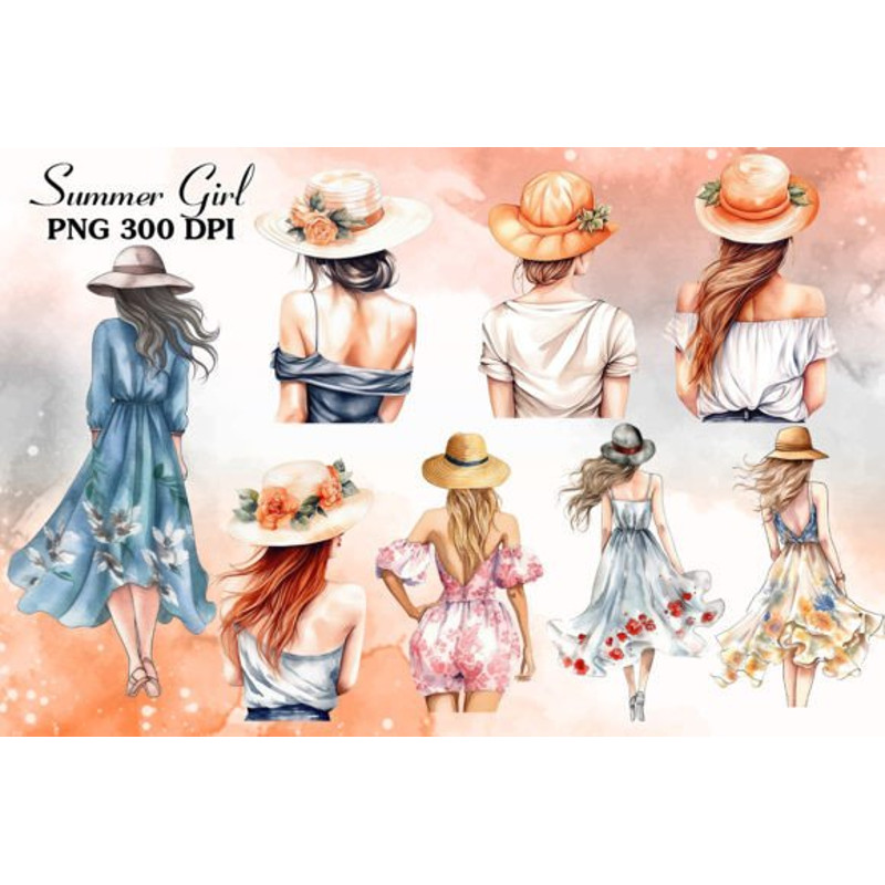 Summer-Girl-Watercolor-Clipart-Bundle-Graphics-69321142-1-1-580x387.jpg