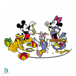 mickey mouse and friend svg, disney svg, disney character svg