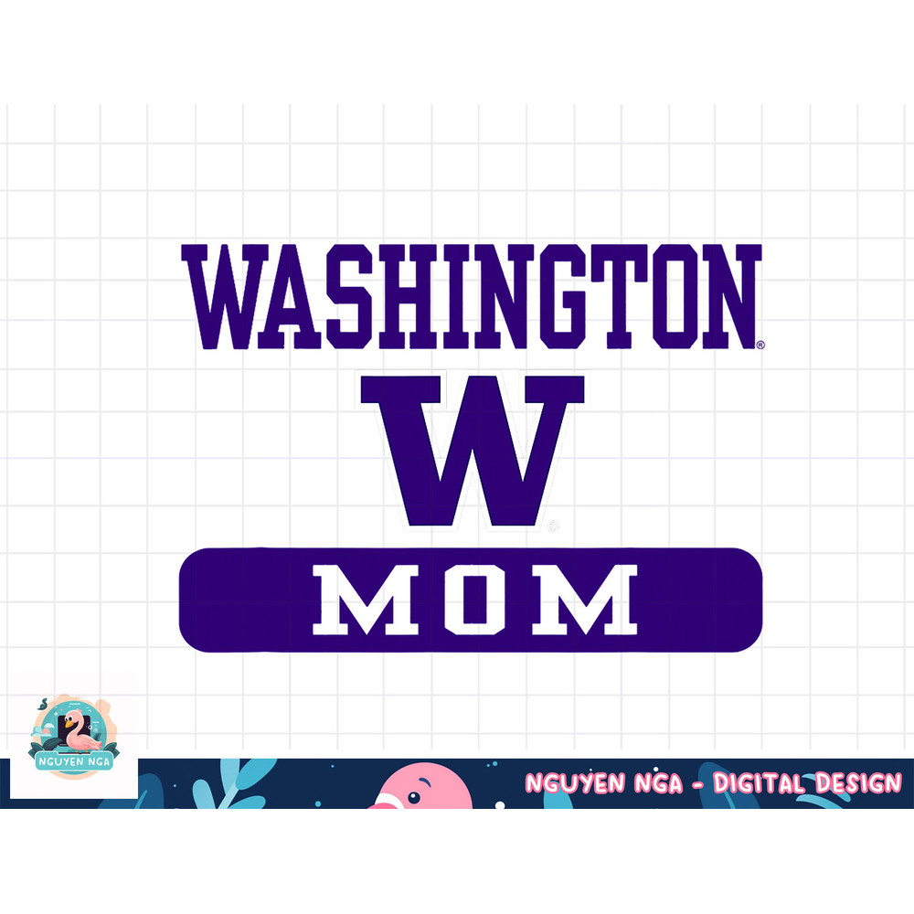 Washington Huskies Mom Logo Officially Licensed  png, sublimation.jpg