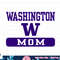 Washington Huskies Mom Logo Officially Licensed  png, sublimation.jpg