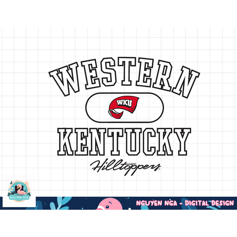 Western Kentucky Hilltoppers Varsity Officially Licensed  png, sublimation.jpg