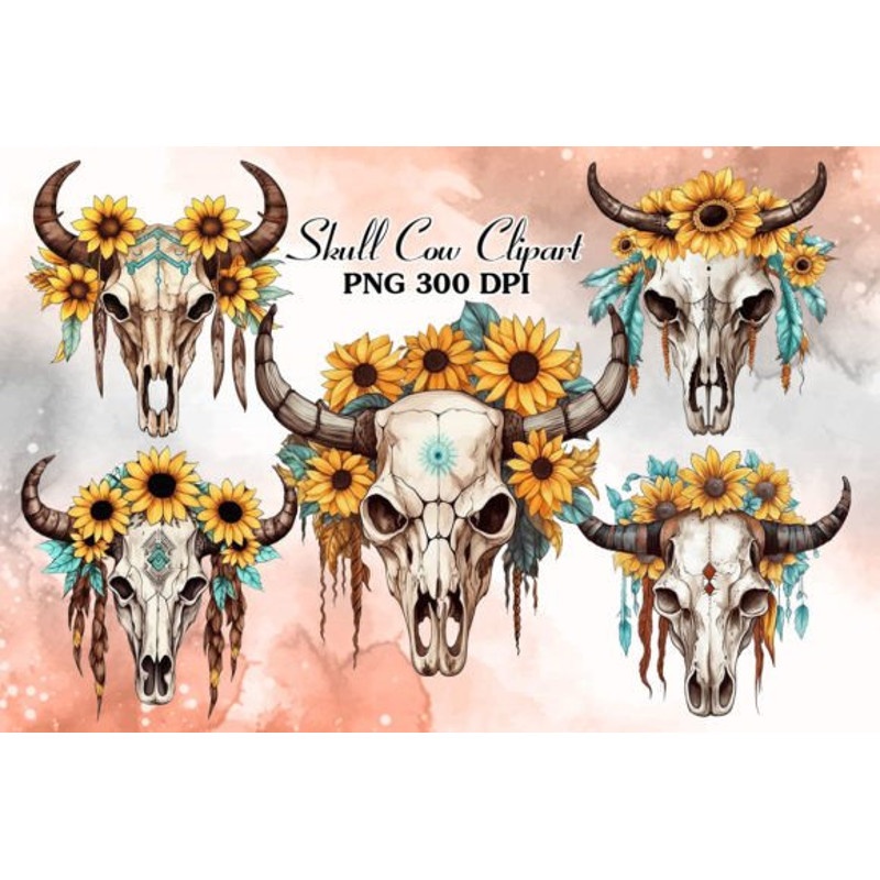 Cow-Skull-Sublimation-Clipart-Bundle-Graphics-69062741-1-1-580x387.jpg