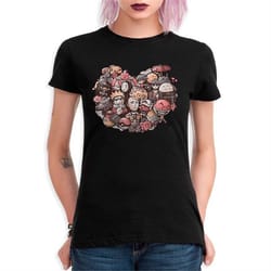 anime characters art t-shirt / men's women's sizes / cotton tee (ani-190863)