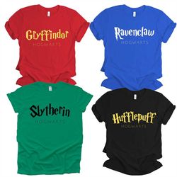wizard school house shirt, universal studios shirt, wizard school crest shirt, universal hp shirts, hogwarts shirts 1642