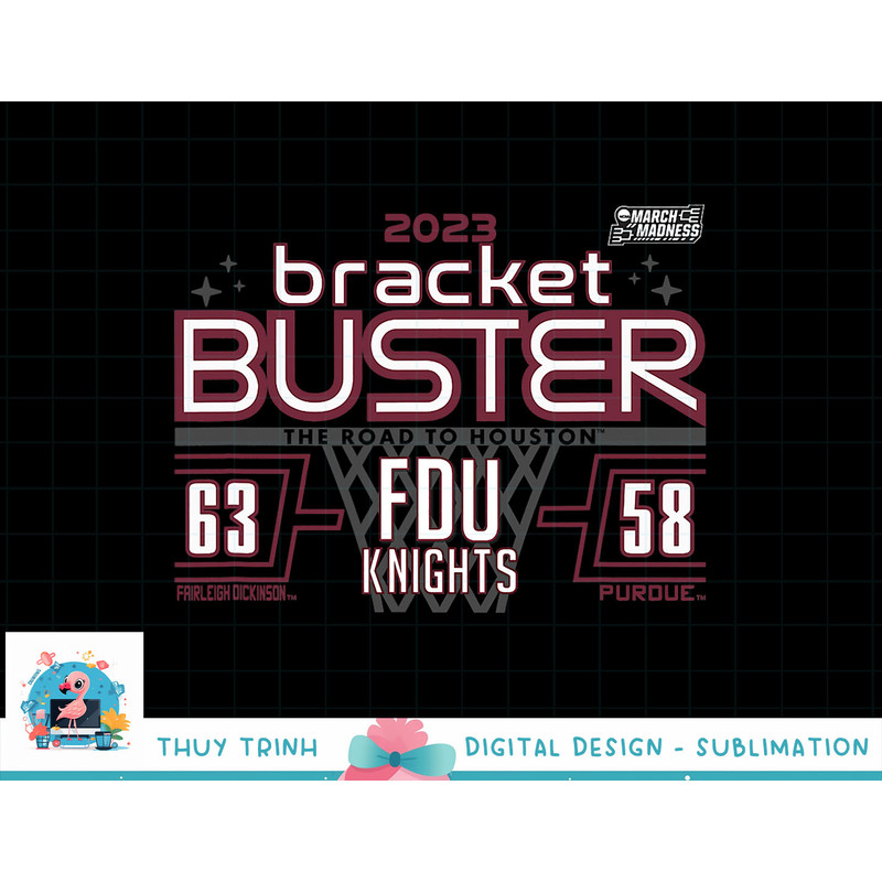 Fairleigh Dickinson Knights Bracket Buster 2023 Basketball png.jpg