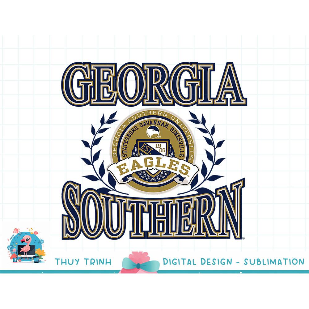 Georgia Southern Eagles Laurels Alt Officially Licensed png.jpg