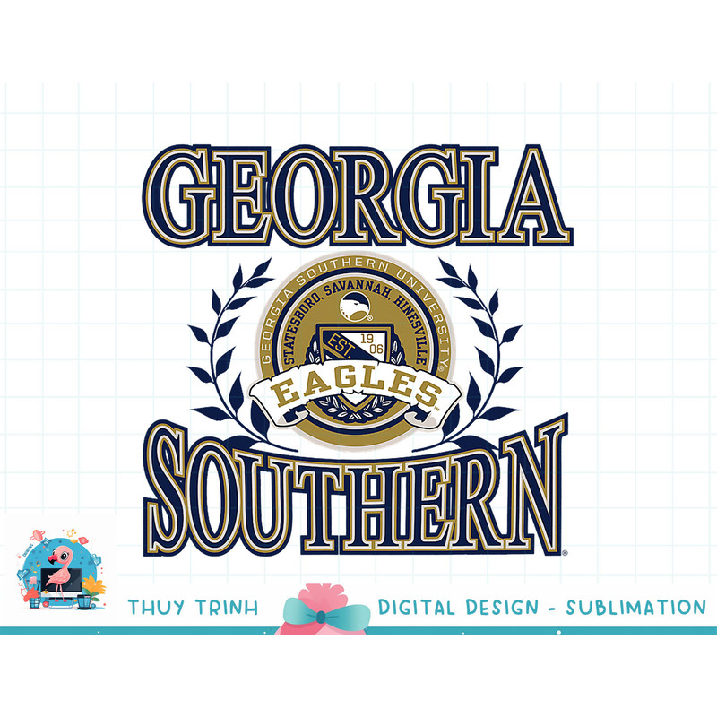 Georgia Southern Eagles Laurels Alt Officially Licensed png.jpg