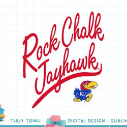 kansas jayhawks rock chalk officially licensed png