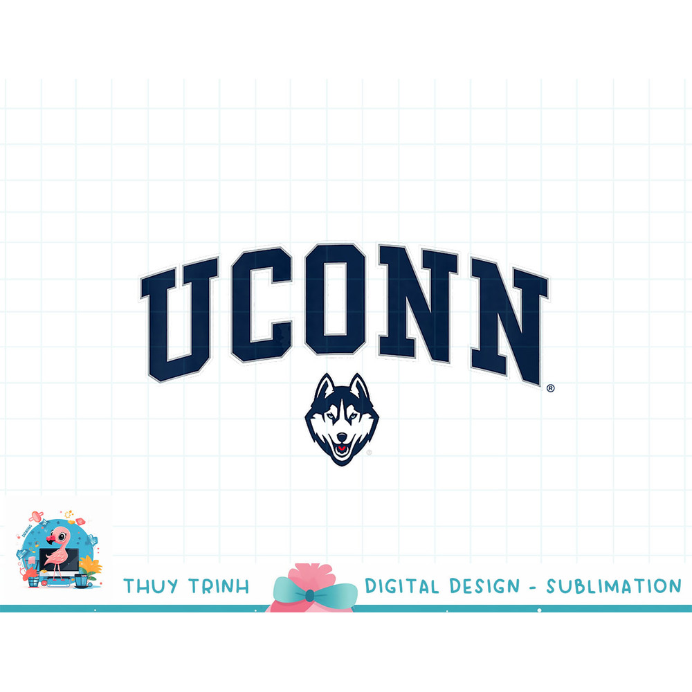 Kids Connecticut Huskies Kids Arch Over Dark Heather png.jpg
