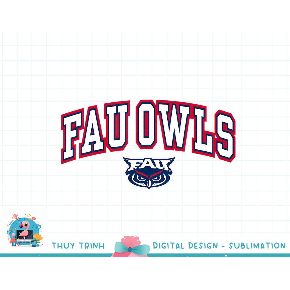 Kids Florida Atlantic Owls Kids Arch Over Black png.jpg