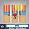 Bad Bunny Tumbler Wrap Design 20oz Tumblers Tumbler Wrap Tumbler Designs PNG Sublimation Design Benito (50).jpg