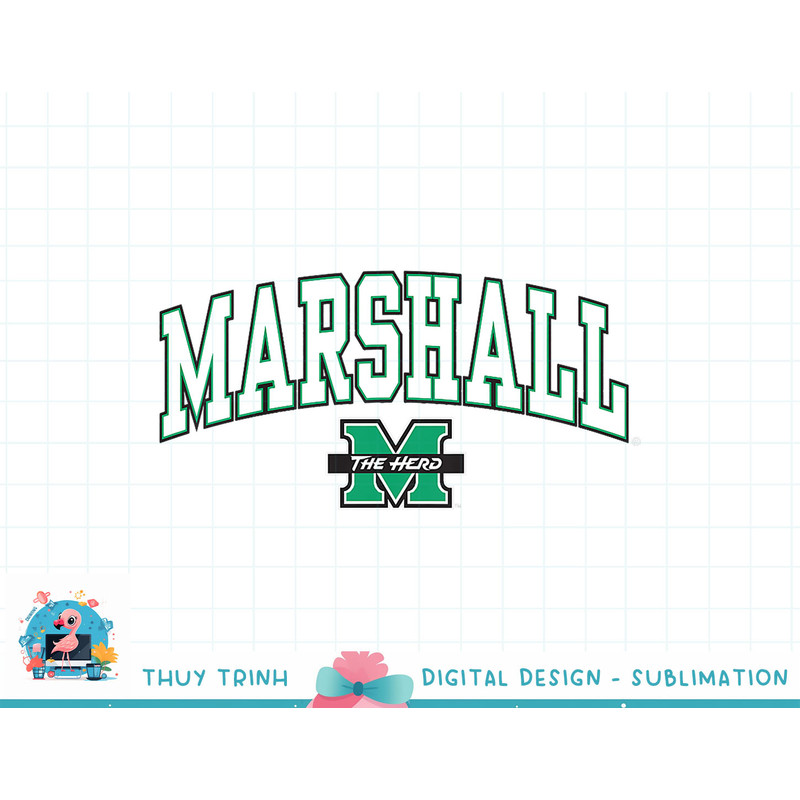 Kids Marshall Thundering Herd Kids Arch Over Kelly Green png.jpg
