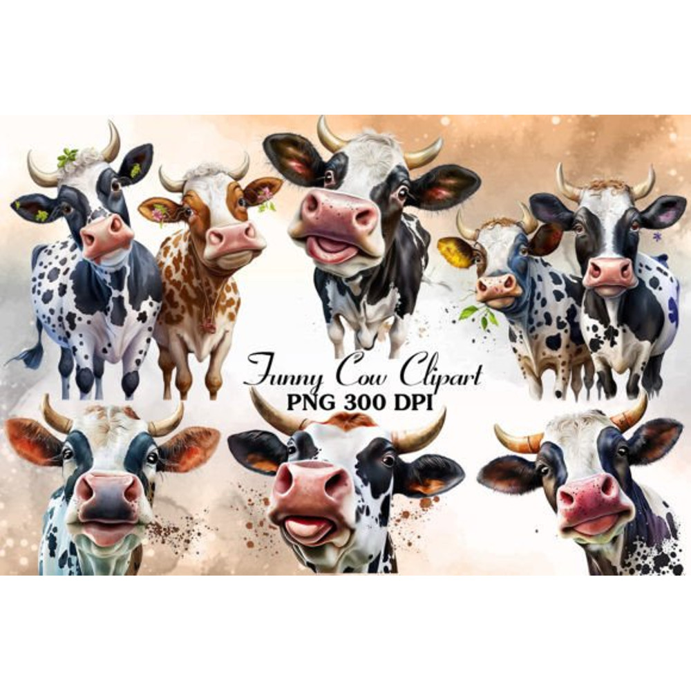 Funny-Cow-Sublimation-Clipart-Bundle-Graphics-68318917-1-1-580x387.jpg