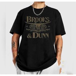 brooks and dunn shirt, brooks & dunn country music concert, music shirt, vintage shirt