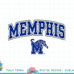 memphis tigers womens arch over dark heather png
