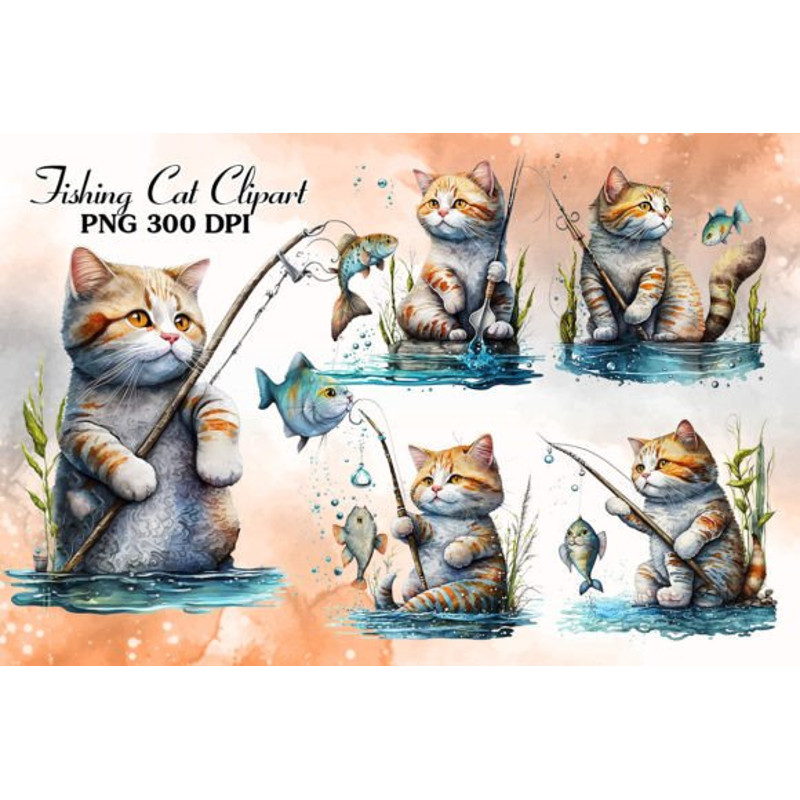 Cute-Fishing-Cat-Watercolor-Clipart-Graphics-68238702-1-1-580x387.jpg