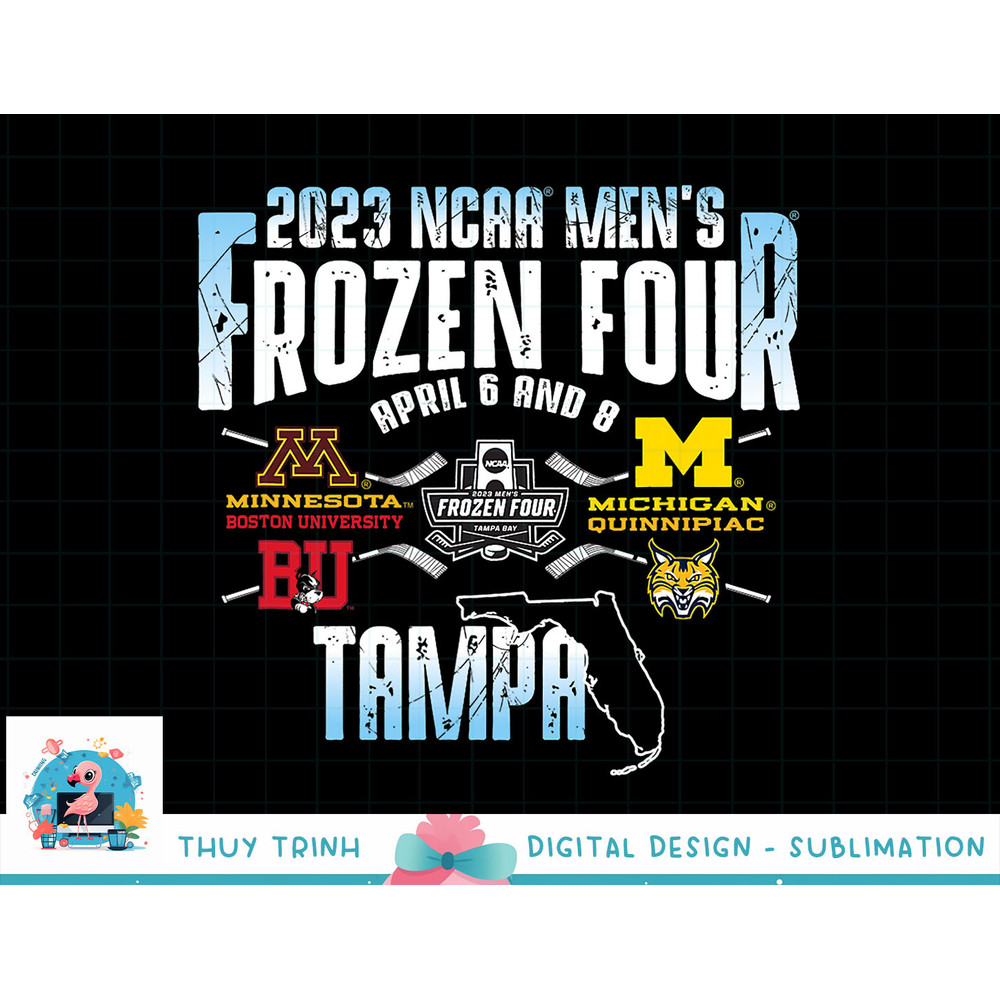 NCAA Frozen Four 2023 Hockey Vintage Officially Licensed png.jpg