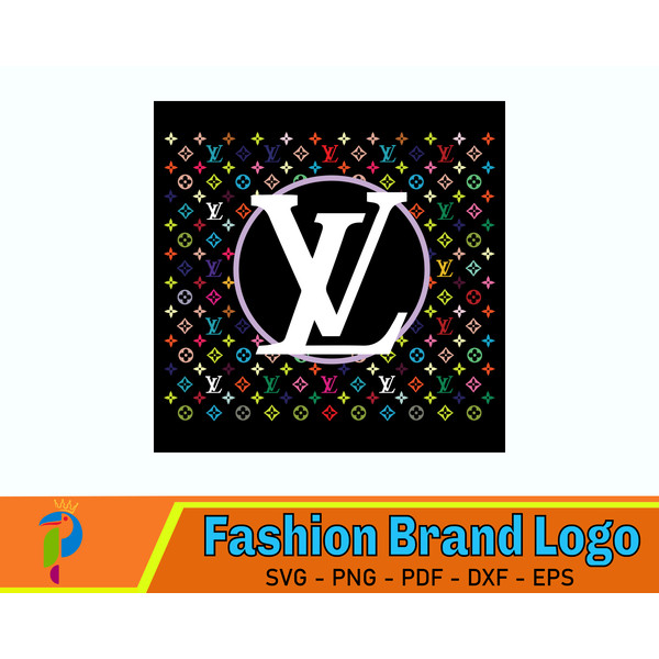 Dripping LV Logo INSTANT DOWNLOAD print file PNG