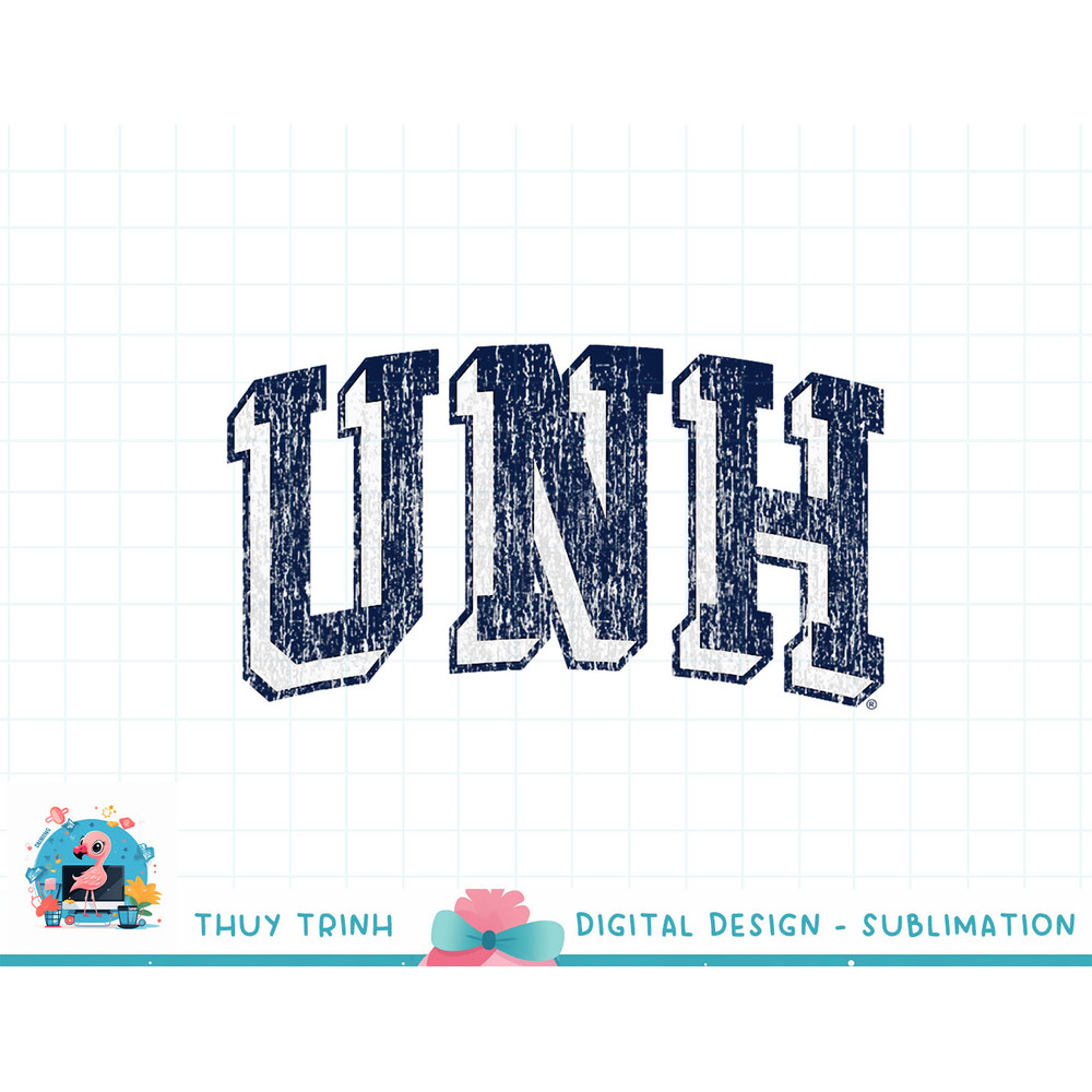 New Hampshire Wildcats Retro Arch Gray Officially Licensed png.jpg