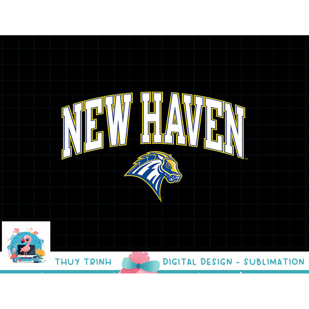 New Haven Chargers Arch Over Blue Officially Licensed png.jpg