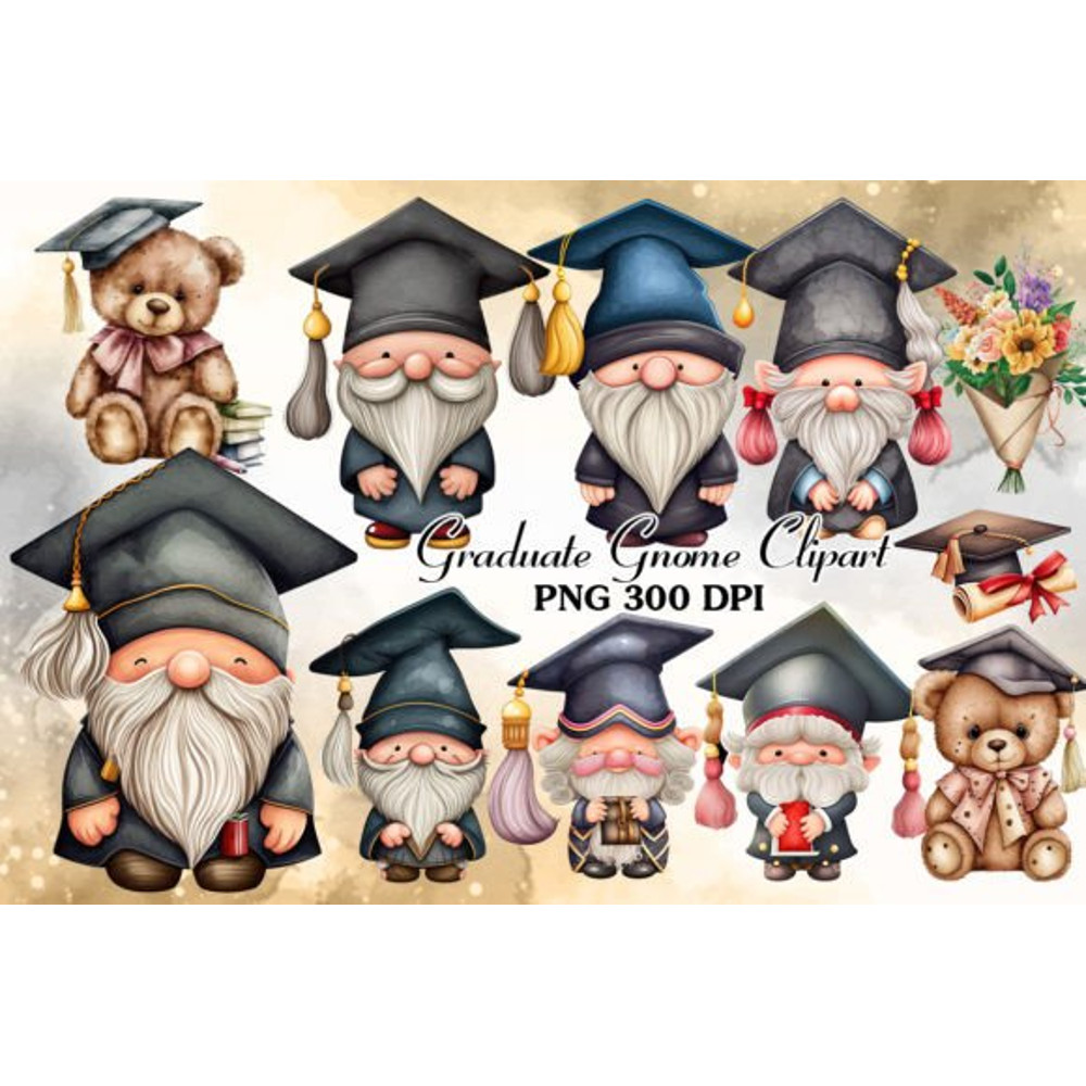 Gnome-Graduate-Watercolor-Clipart-Bundle-Graphics-68077792-1-1-580x387.jpg