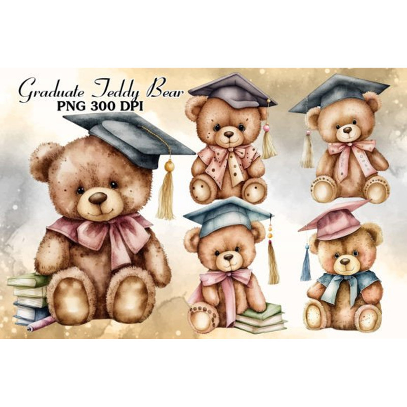 Graduate-Teddy-Bear-Watercolor-Clipart-Graphics-68077619-1-1-580x387.jpg