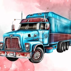 truck collection sublimation clipart