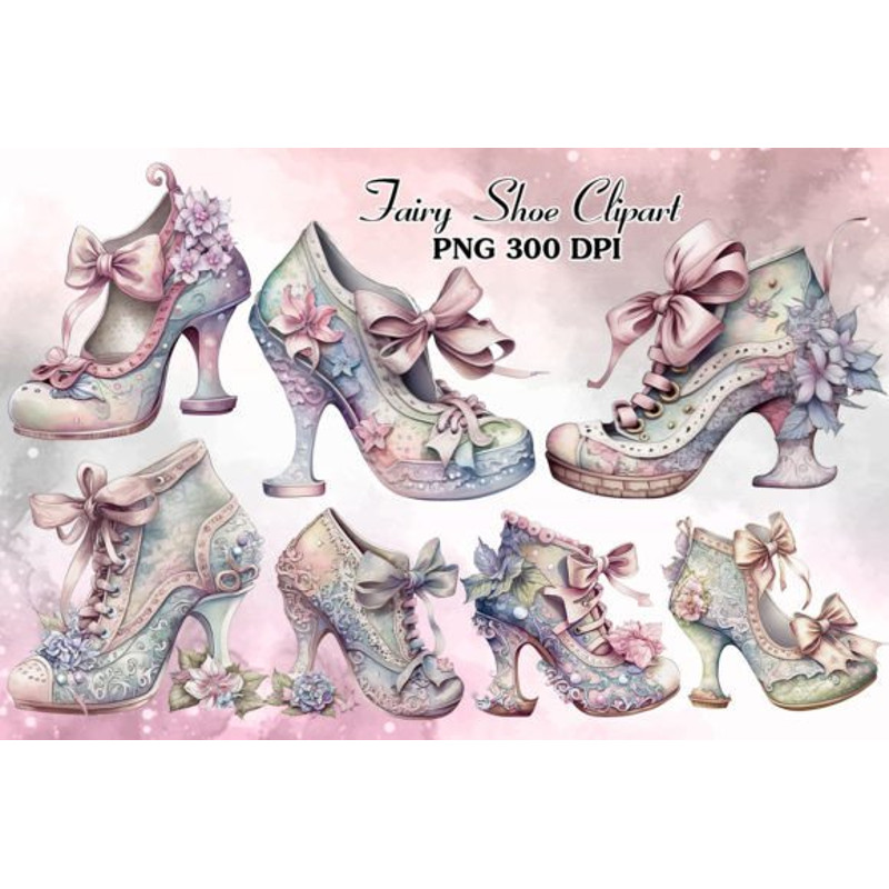 Fairy-Shoe-Watercolor-Clipart-Bundle-Graphics-68003469-1-1-580x387.jpg