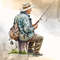 Fishing-Man-Watercolor-Clipart-Bundle-Graphics-67922932-8-580x387.jpg