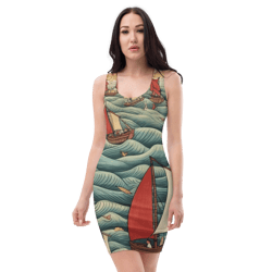 all over printed women cut and hand sewn made especially bodycon dress fitted dresses sleeveless sexy party wear
