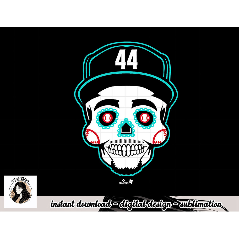Julio Rodriguez - Sugar Skull - Seattle Baseball png.jpg