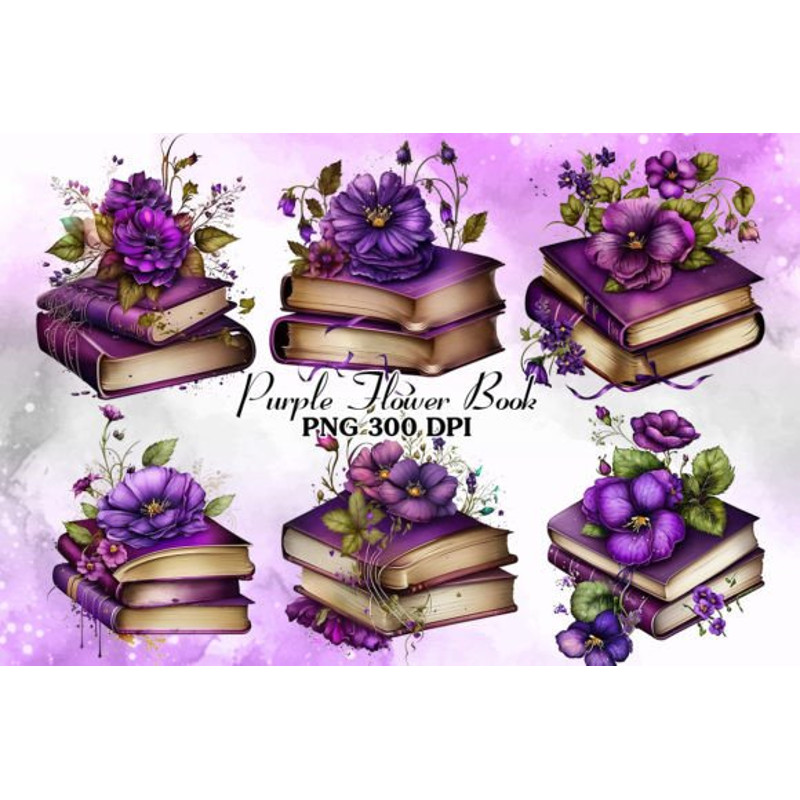 Purple-Flower-Book-Sublimation-Clipart-Graphics-67627559-1-1-580x387.jpg