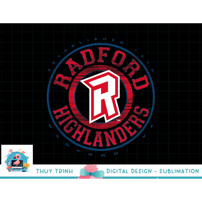 Radford Highlanders Showtime Logo Officially Licensed png.jpg