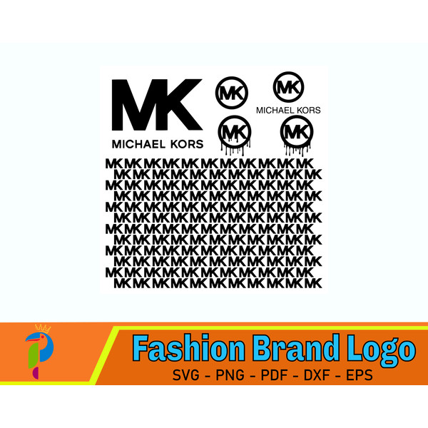 Michael kors 2025 transparent logo
