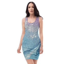all over printed women cut and hand sewn made especially bodycon dress fitted dresses sleeveless sexy party wear