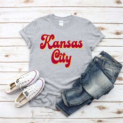 Kansas City Football Shirt, Retro Kansas City Shirt, Vintage Kansas City Football Shirt, Kansas City Sunday Football, Ka